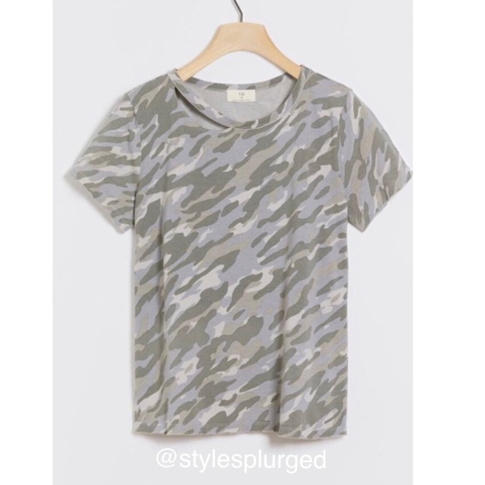 NWOT⭐️Top Rated⭐️ANTHRO Mariela Cut-Out Tee size S